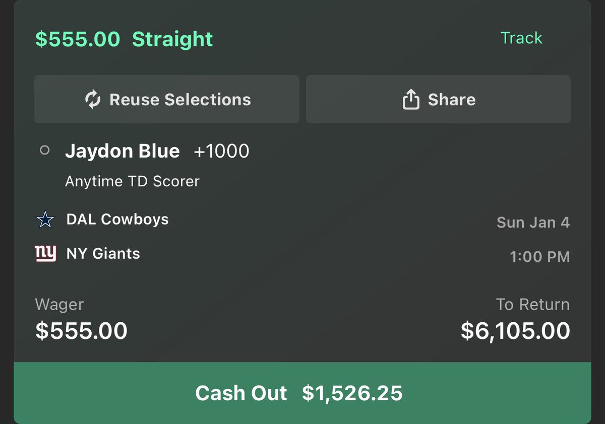 If Jaydon scores, I’ll give away 1000 of it here. Simply follow, repost and drop the cashapp to enter.