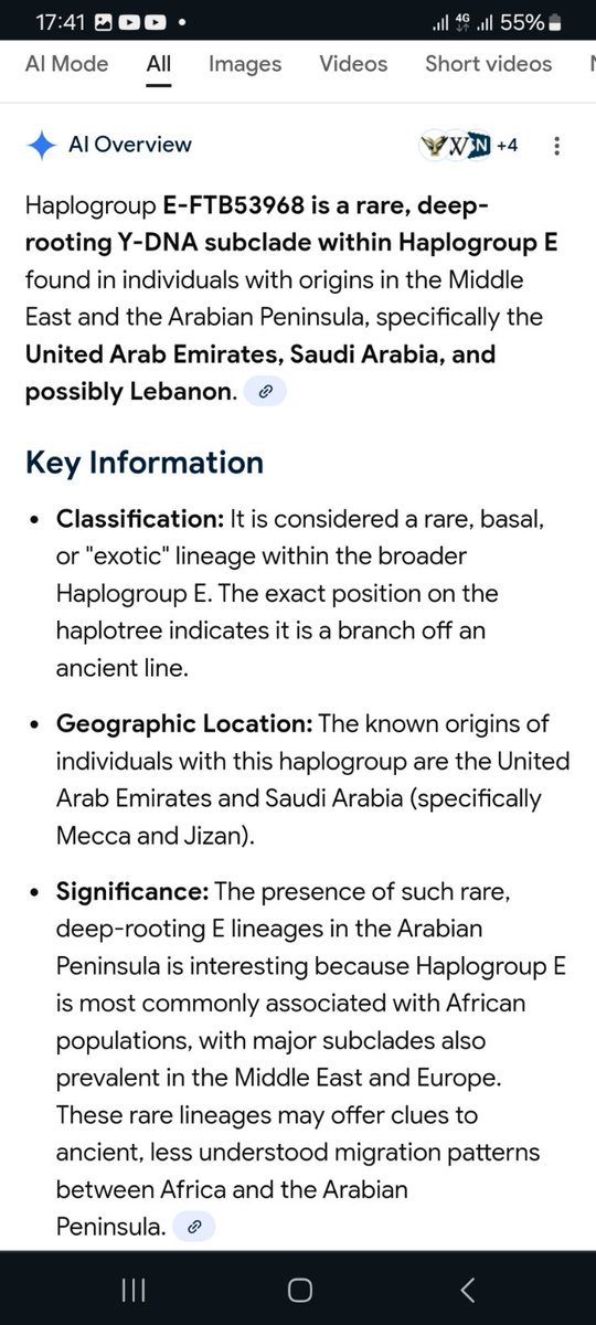 🛑🛑 معلومات مفيدة: فقط لجميع 👈الباحثين  العرب 👈وأهل الغرب 👈الصادقين 👈في علم الأنساب الجينيه، خاصه بالتحور ⬅️ E-FTB53968🔥👇.