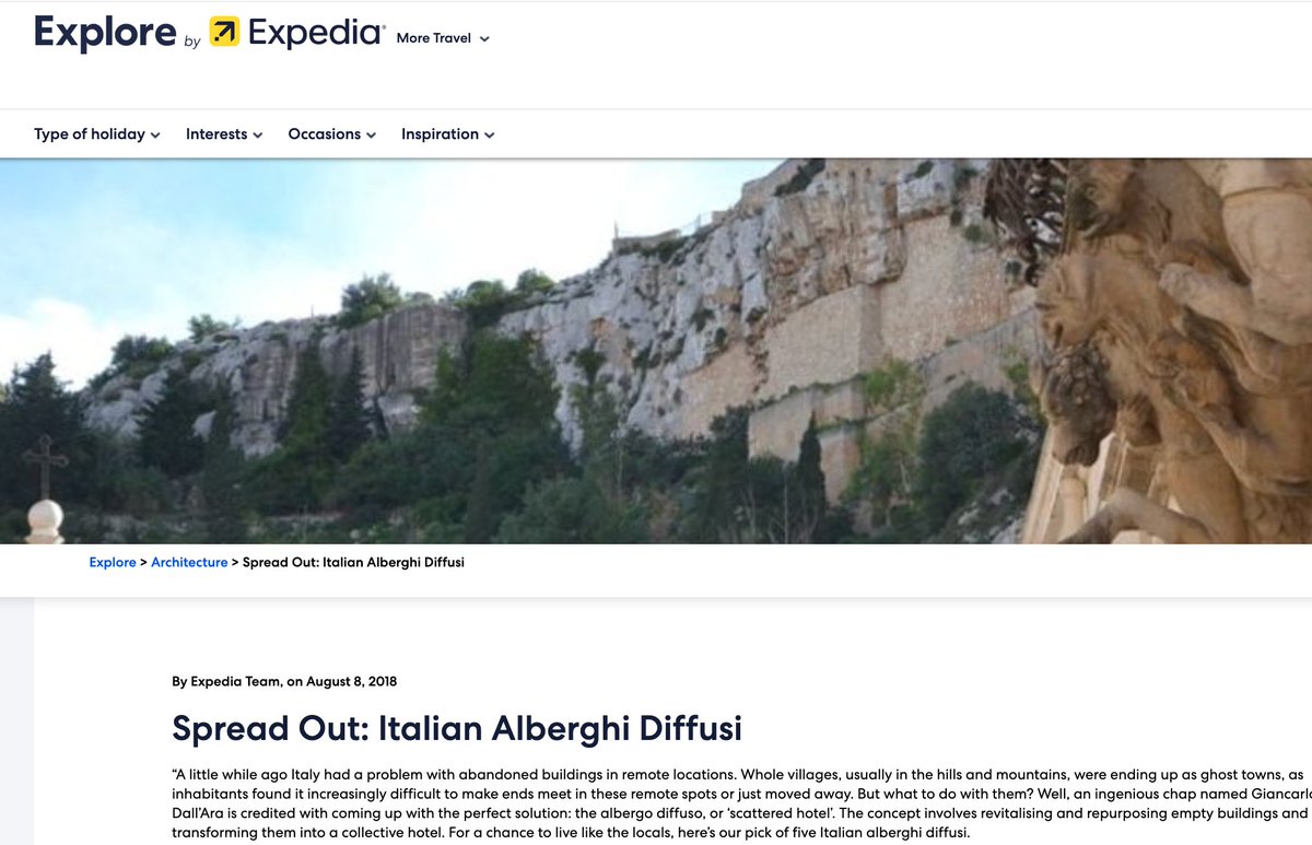 L’Albergo Diffuso nelle Guide turistiche.
La rassegna che trovate al link di seguito, offre un quadro aggiornato per operatori, ricercatori e viaggiatori: albergodiffuso.com/lalbergo-diffu… #albergodiffuso #alberghidiffusi