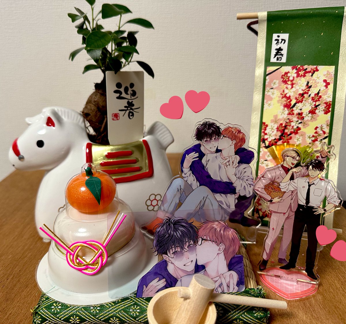 🎍新年推し活写真( ˊᵕˋ* )

#さばみそ　先生
#アンバーコール
#セックスセールスドライバー🚚