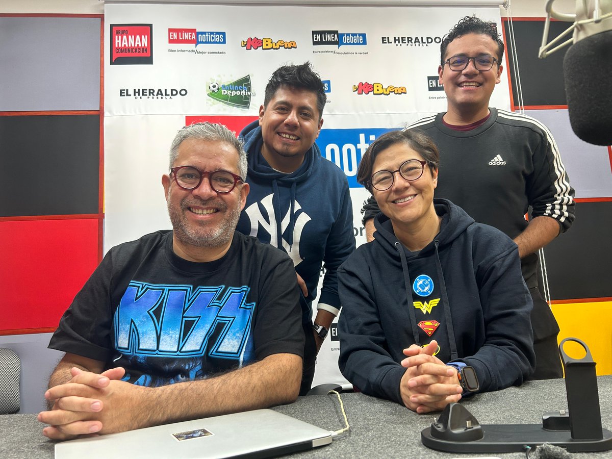 La primera emisión del año 🎇

📻 Sintoniza <a href="/LaKeBuenaPuebla/">La Ke Buena Puebla</a> 1010 AM 89.7 FM 

#EnLíneaNoticias
#BienInformado 📰
#MejorConectado 🧑‍💻

<a href="/erickbecerra1/">Erick Becerra</a> <a href="/YoSoyLizGomez/">Liz Gómez</a> <a href="/OmarCr95/">Omar Cr 🤘</a>