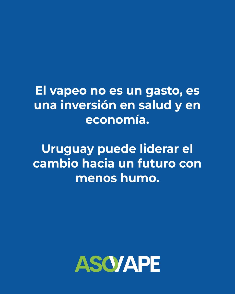 El vapeo no solo impacta en la salud individual: también puede transformar la economía y aliviar a los sistemas de salud. Menos tabaquismo = menos gastos médicos, más vidas salvadas