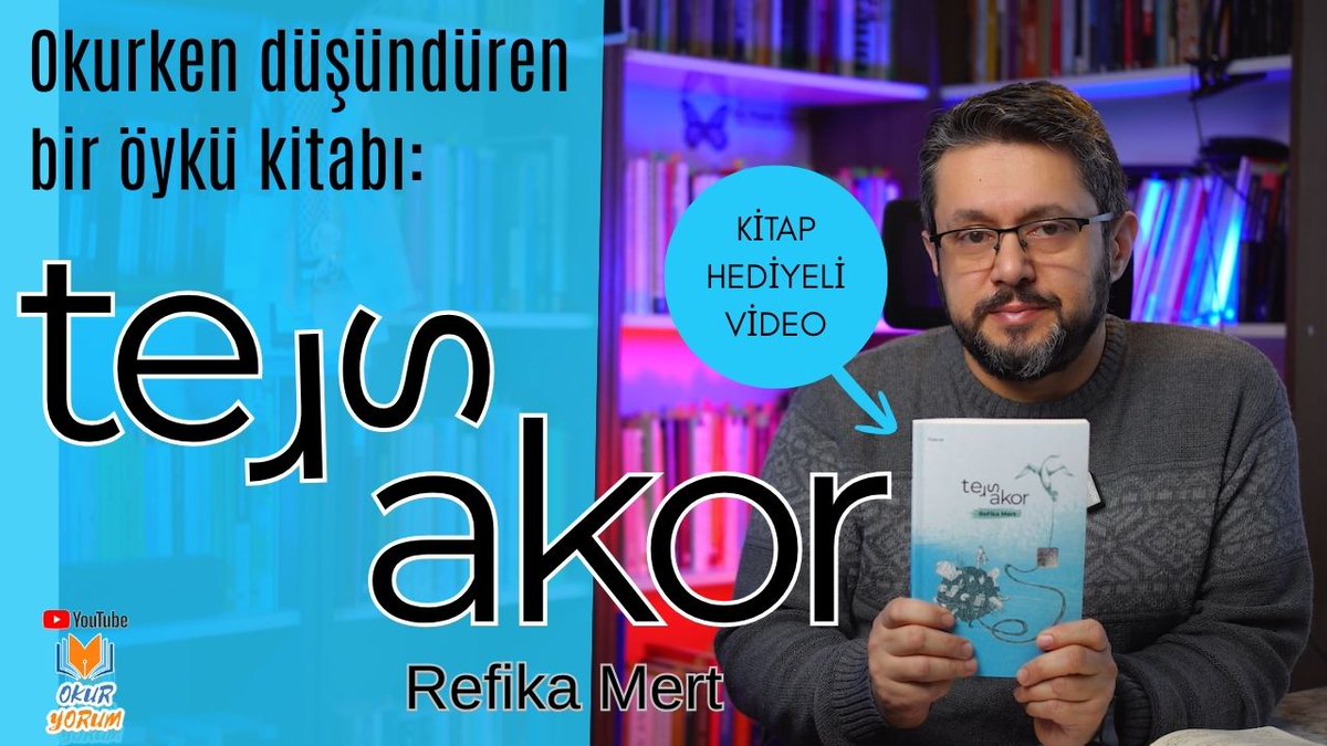 Ters Akor (Refika Mert) || Okurken Düşündüren Bir Öykü Kitabı || KİTAP HEDİYELİ VİDEO

Sembolizm yüklü ve okuma gruplarında müzakere edilmeye değer kısa öykülerden oluşan ve <a href="/RefikaMertt/">Refika Mert</a> 'in kaleme aldığı "Ters Akor" kitabı hakkında konuştuk.
İzlemek için: youtu.be/s3Rs2uCf0g4