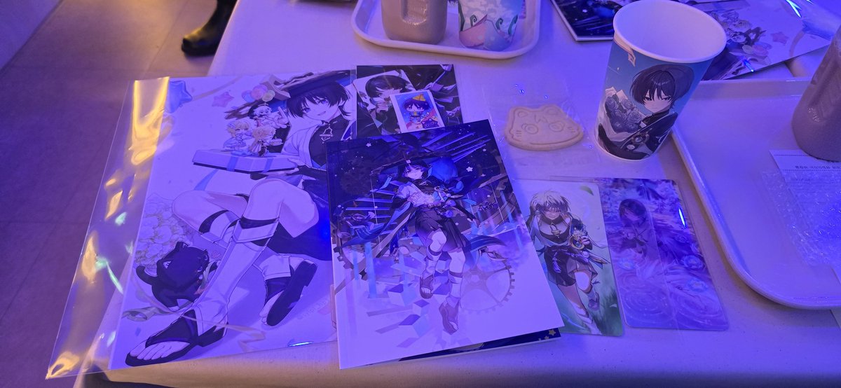 Wanderer birthday cafe let's gooooo
