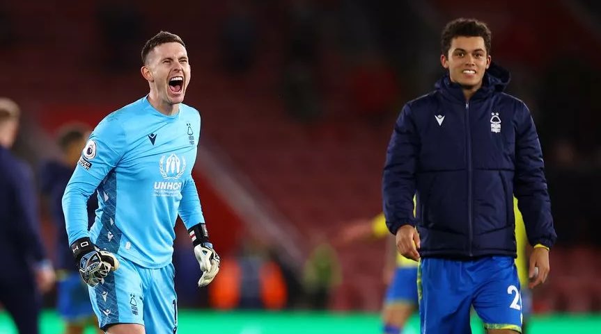 C304TAG's tweet image. For our home match against Crystal Palace we will be producing a Tifo to celebrate the return of #NFFC’s best ever players: Brennan Johnson and Dean Henderson.

It will cover the entire Trent End, to thank them both for single handedly keeping us up despite our financial cheating