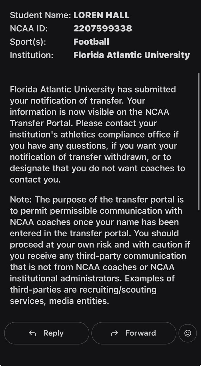 LJHALL5's tweet image. Officially in the portal! Interested in who’s in interested in me just ready to ball!