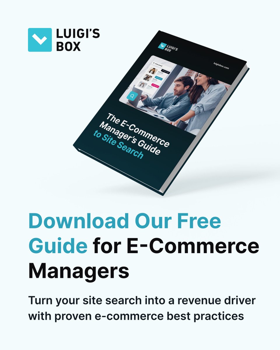 🔍Is your site search driving conversions, or losing customers?

📉One-third of shoppers leave after a failed search.
That’s lost revenue.

We’ve put together The E-Commerce Manager’s Guide to Site Search - a free, practical guide on how to turn search into a real revenue driver.