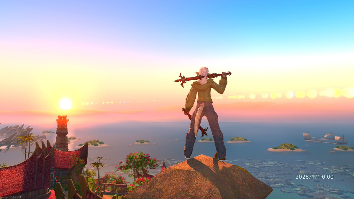 忘れてた！！！
一月一日0：00が最高の日の出だったんですよ！！これって計算してるの……？
いつも日付変わる時6時だっけ……？