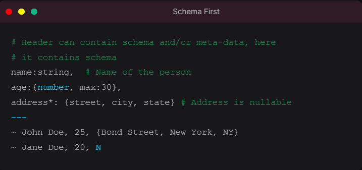 InternetObject's tweet photo. Define the schema once.
Send only the values.
That’s Internet Object.

👉 https://t.co/mihJjRQnZ5

#InternetObject #SchemaFirst #JSON #Developers https://t.co/BQtqFqLc5Y