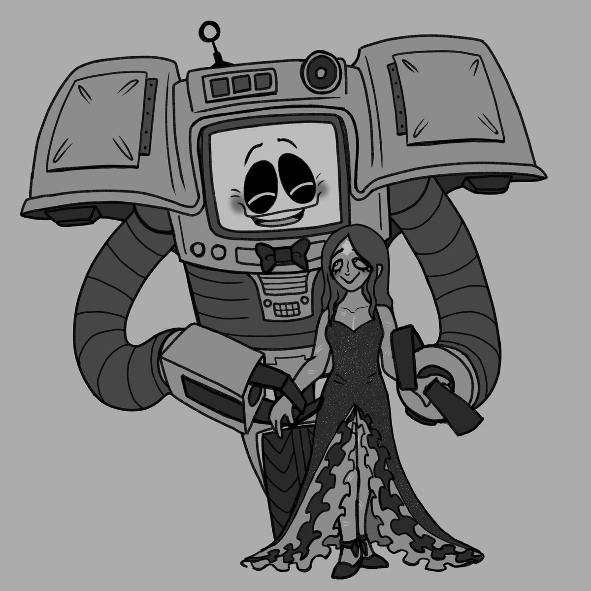 I really liked the dress 🥺
#falloutnewvegas #fnv #yesman #couriersix