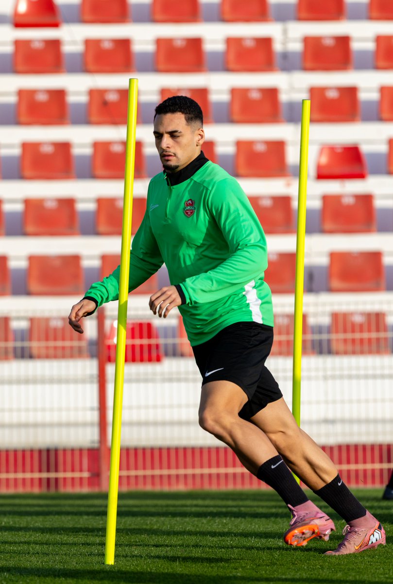 Shabab_AlAhliFC's tweet image. 📸 التدريب الختامي لمباراة الجزيرة

#شباب_الأهلي
#دوري_ادنوك_للمحترفين