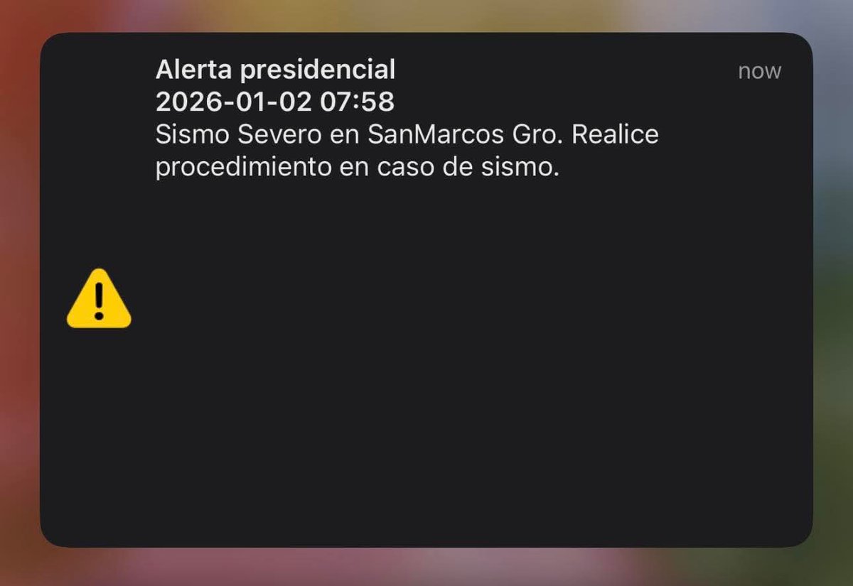 #Sismo #Temblor #CDMX

Me espanto más la #AlertaPresidencial que la #AlertaSismica
