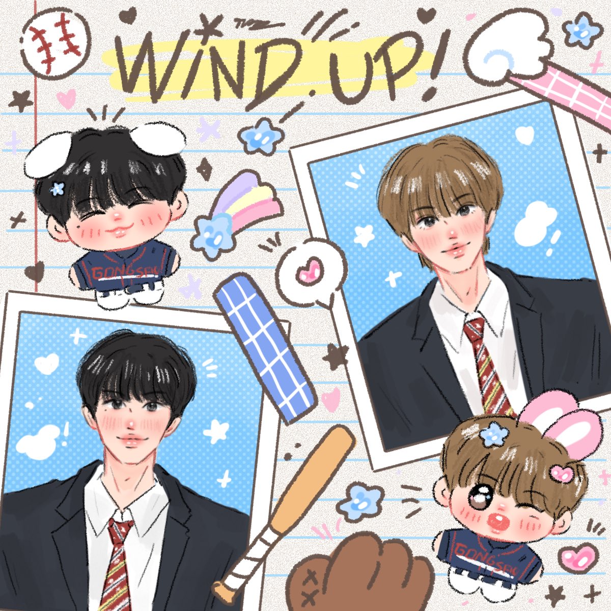 Wind up! ⚾️🧢🐶🐰

#jeno #jaemin