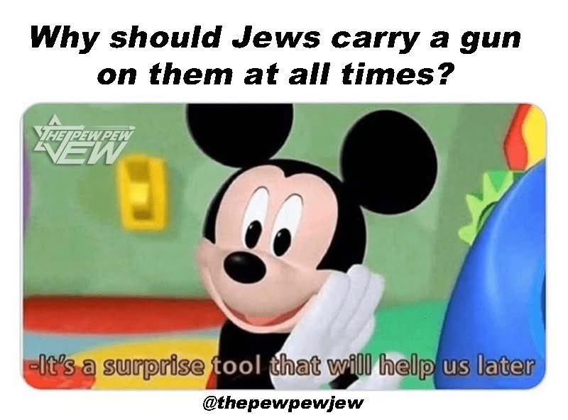 *Laughs like Mickey