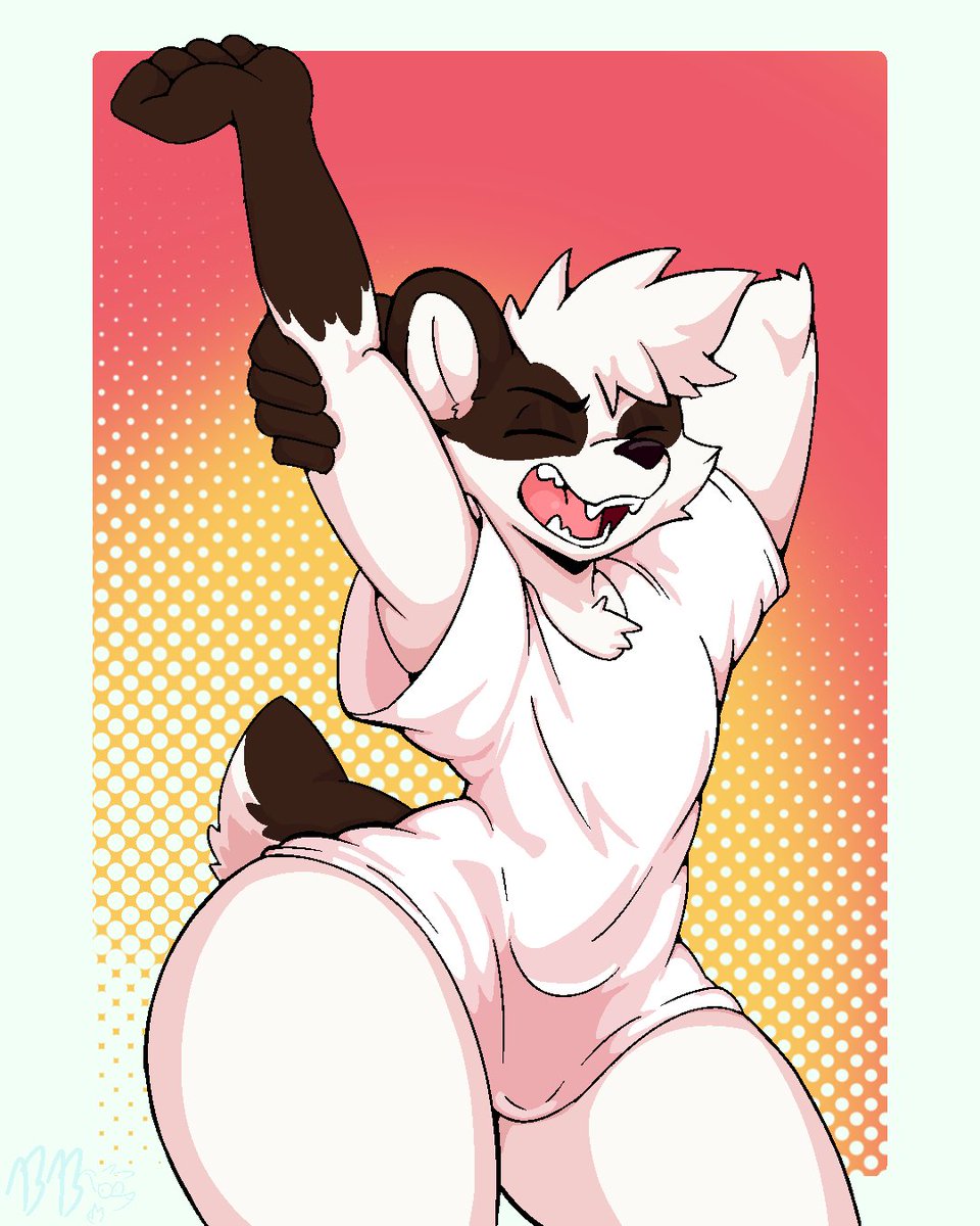 BlubBlamber's tweet image. Some morning stretches.