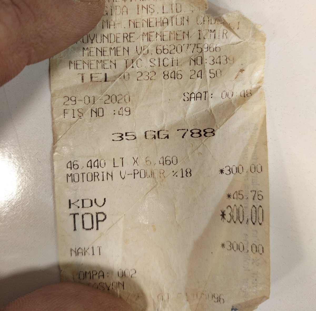 6 sene evvel İstanbul'a gitmek için aldığım yakıt... 
Nereden nereye
#Türkiye