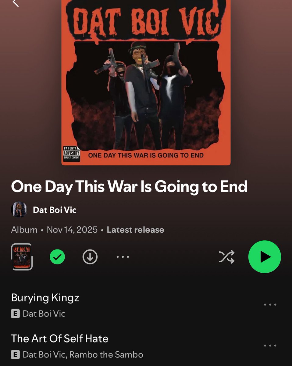 MUSICANDBUILDS's tweet image. KEEP RUNNING IT UP

NOT EVEN 2 MONTHS OLD YET

BUT INSTANT UNDERGROUND CLASSIC

open.spotify.com/album/1iYM0jvA…