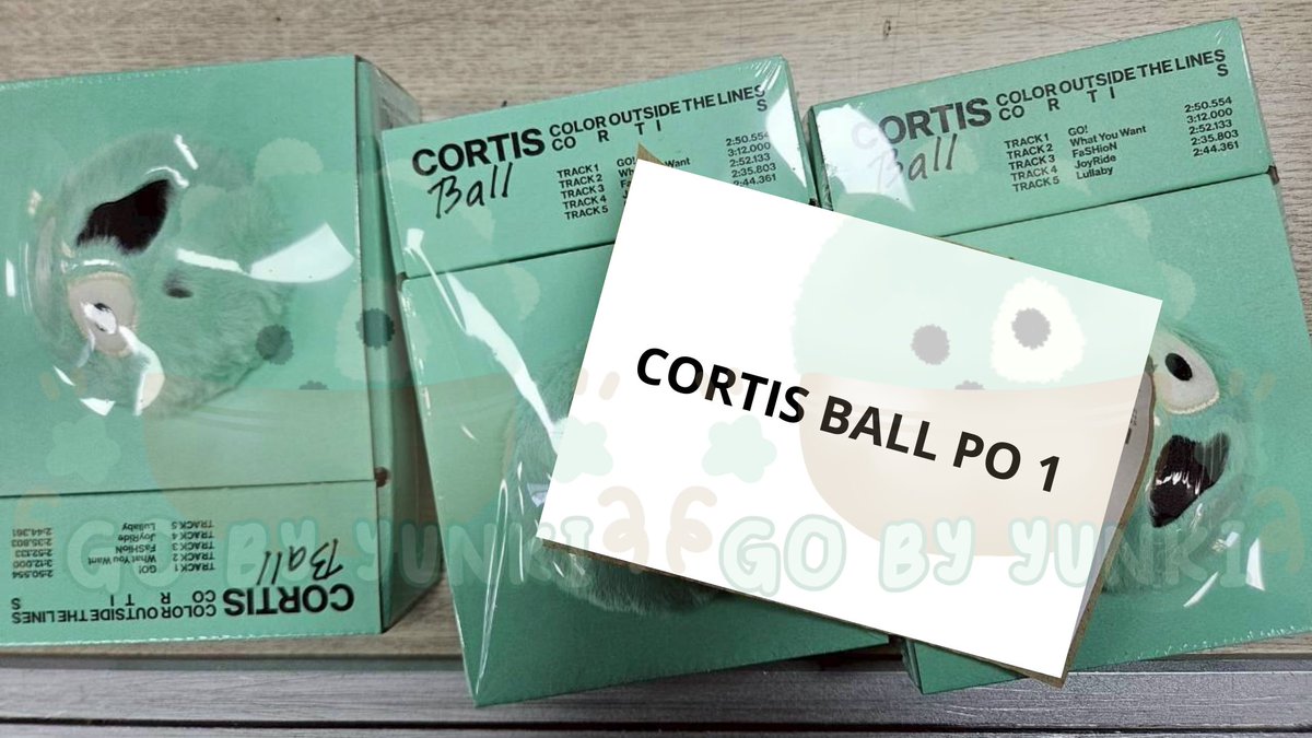Arrived WH KR 🇰🇷
CORTIS Ball 5 PCS

 ❌TIDAK ADA LEBIHAN❌
#yunkiarrivedkr