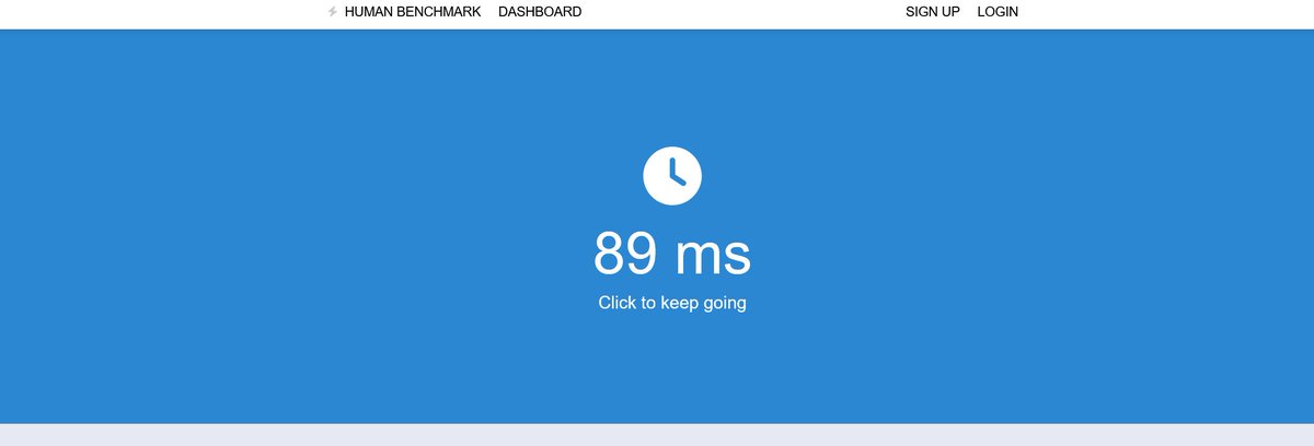 Reaktionszeit und so 💅