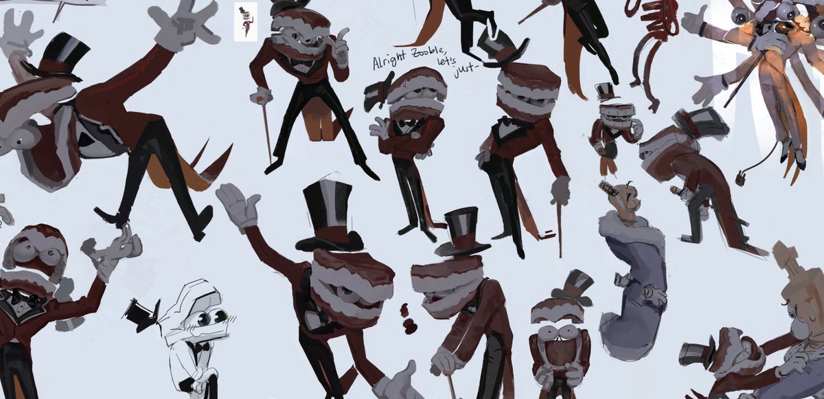 doncdesole's tweet image. LOL accidently posted the wrong preview. Anyhow, here's MANIC Caine. Also, sassy kinger. Do with that what you will. #TADC