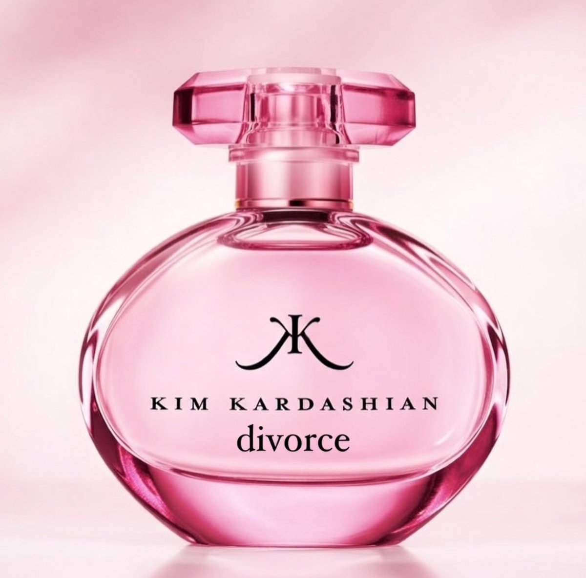 Kim Kardashian will be launching a new perfume called ‘Divorce’:

“Freedom never smelled this good.”