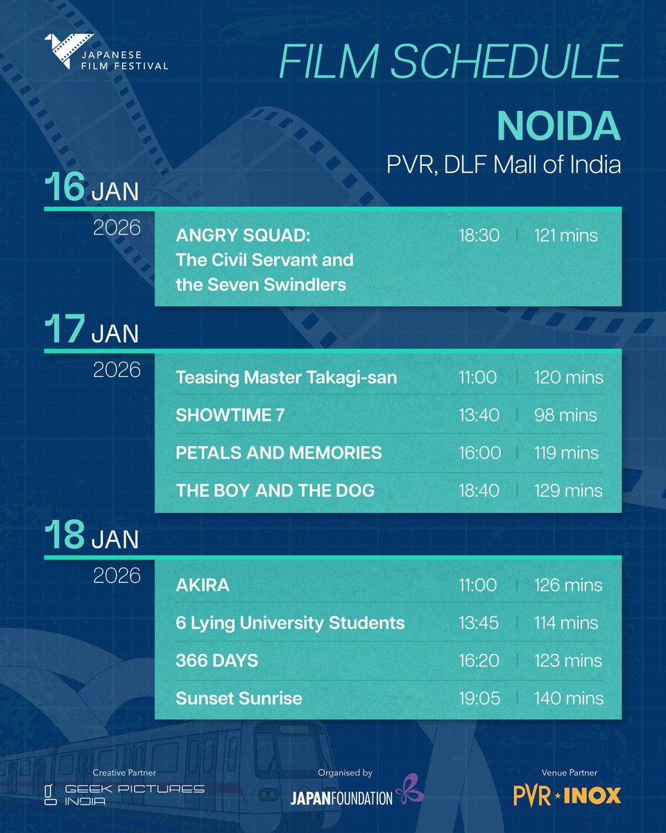 Japanese Film Festival India tweet media