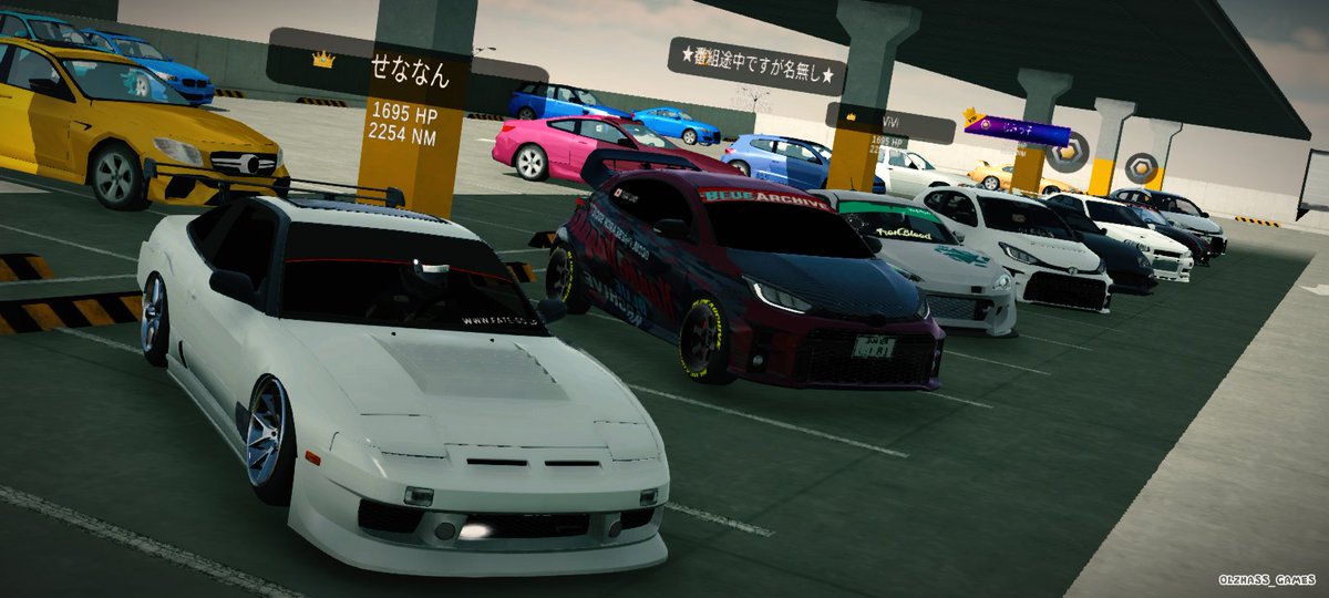 ts86_soucho's tweet photo. せなさん主催の痛車MTに参加してきました！
皆さん痛車のレベルが高い…(￣□￣;)!!
自分だけボディサイズが場違いw
早めに落ちてしまってすみません🙏
また次のMTがあれば是非参加させて下さい！
皆さんお疲れ様でした！(^-^ゞ
#Carparkingmultiplayer #痛車 #MT https://t.co/ImFWBH2L3M