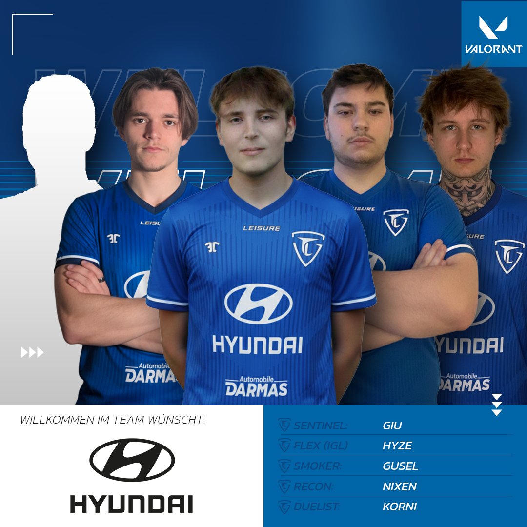Team_LEISURE's tweet image. Zeit für ein neues Kapitel in #VALORANT. 
Das folgende Line-up wird Team LEISURE im @projectvgg Pro Series Qualifier vertreten:

@giiuucs 
@HyzeVLR 
@DerGusel 
@n1xenval
@Korni_Aim 

@Kessig98 (Head Coach)
@seemeinurdream_ (Assistant Coach)

Wir freuen uns sehr, die Spieler auf…