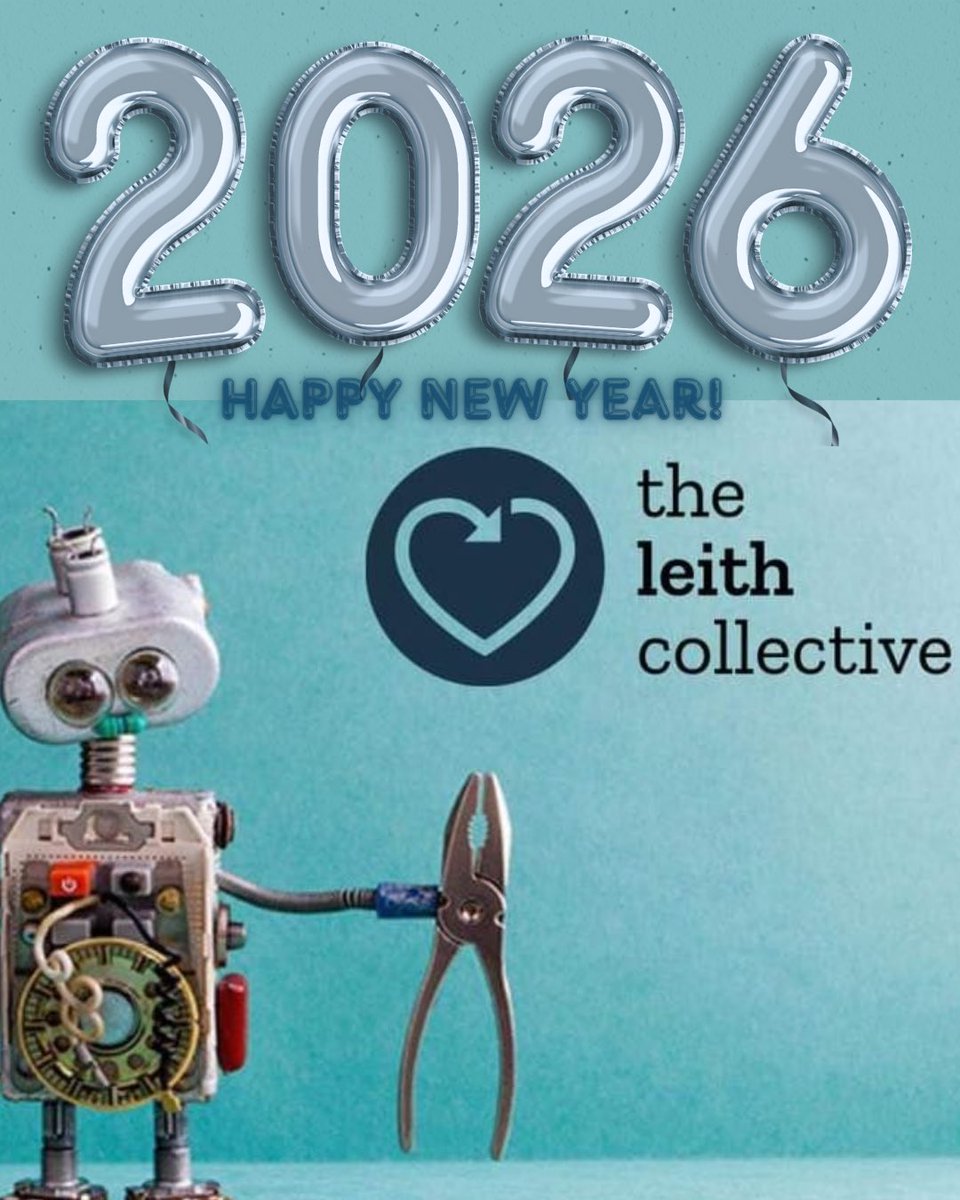 Happy New Year from all of us at The Leith Collective &amp; We Relove! ❤️♻️

Thank you for supporting local makers and sustainable shopping and to our brilliant makers who continue to amaze us daily with their creativity.

We can’t wait to see what 2026 brings!