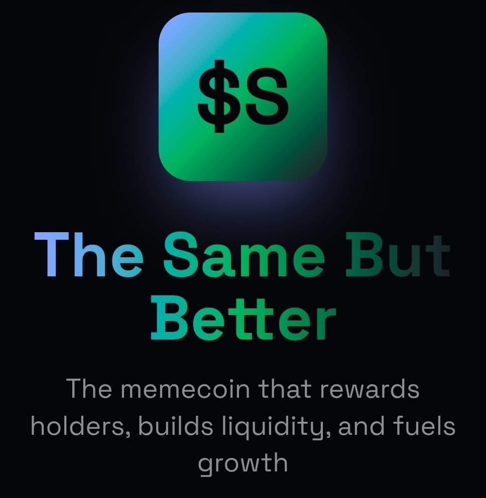 dashboard is live - samesol.vercel.app

Work in progress.

Tech should start working soon too

$same
4nBQGUjd3oRSEQCkbRuBVsz1QA2XuJuXJwPWvG5Cpump