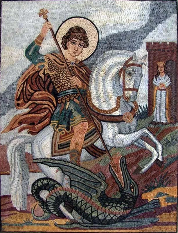 Knightly_Hist's tweet image. There's always another way to depict Saint George.