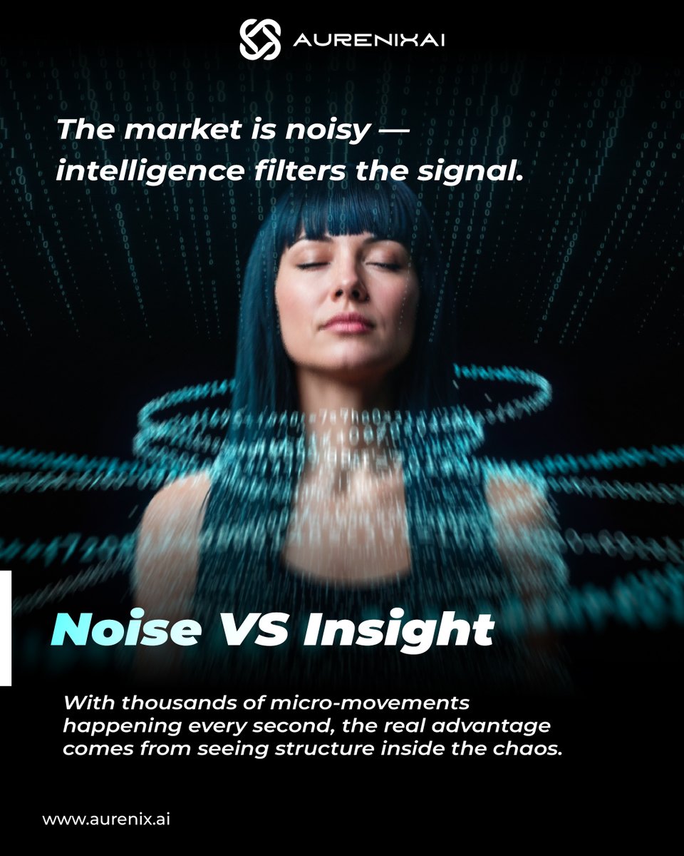 AurenixAI's tweet image. Financial advantage is no longer built on prediction alone. It is shaped by how quickly intelligence can interpret reality and respond as it changes.

When intelligence adapts in real time, opportunity follows.

#FinancialIntelligence #AdaptiveThinking #AurenixAI
