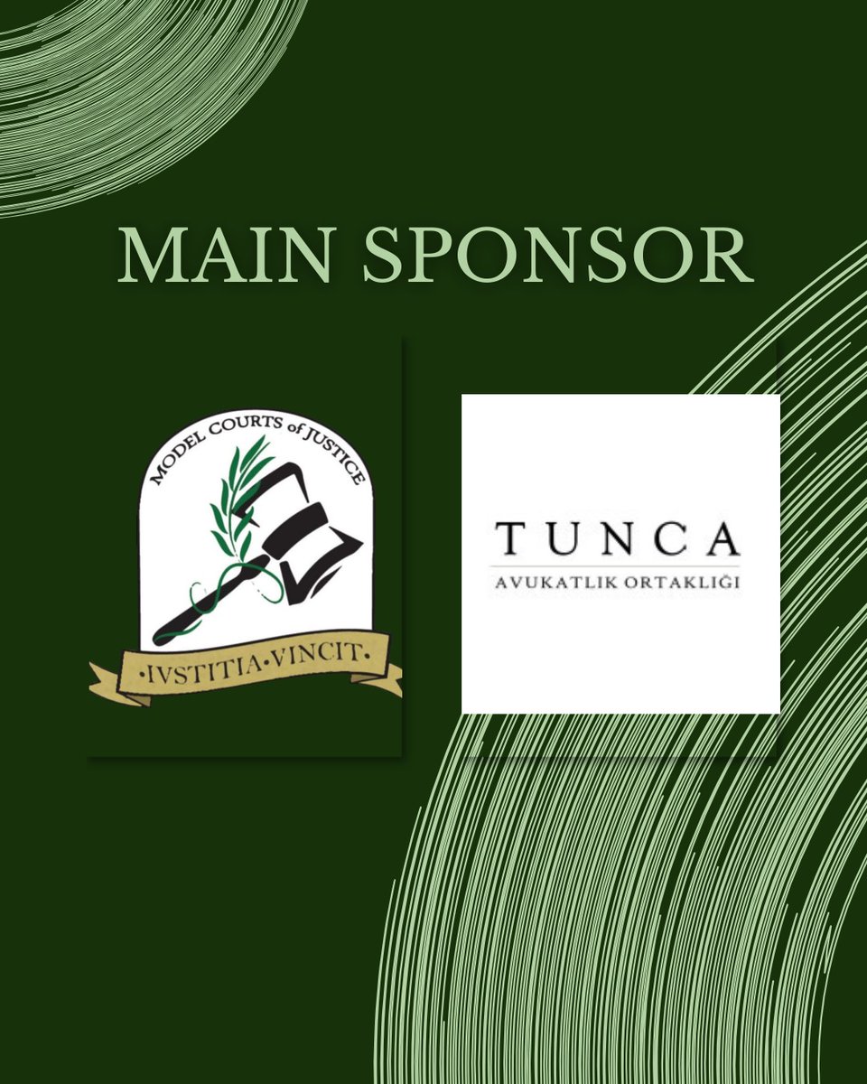 ModelCJ26's tweet image. We are proud to announce Tunca Attorney Partnership as the Main Sponsor of ModelCJ2026!
We extend our deepest gratitude to the Tunca family for their invaluable support of ModelCJ2026 and for their trust in the potential of future legal professionals.

#BetterTogether