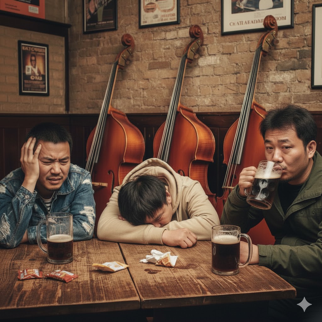 Drei Chinesen mit dem Konterbier!