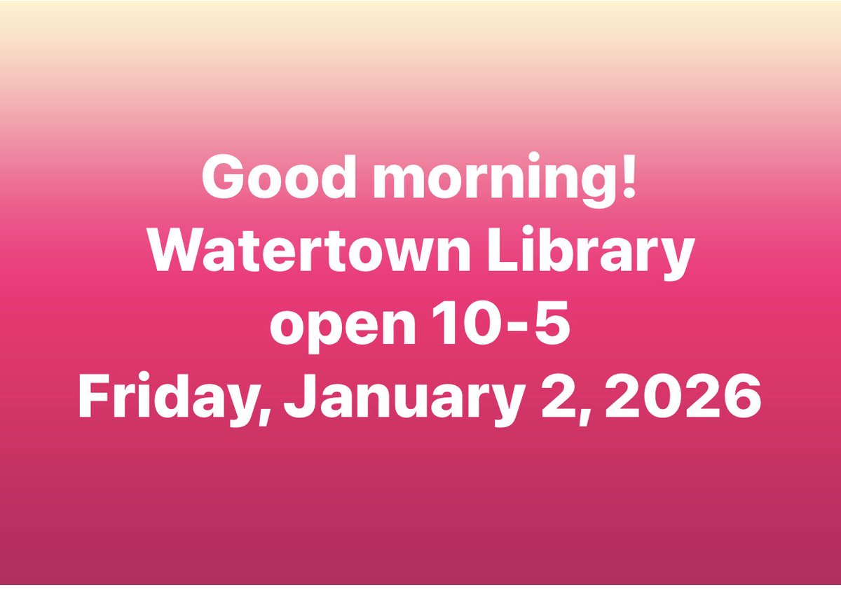 WtnLibraryCT's tweet image. 