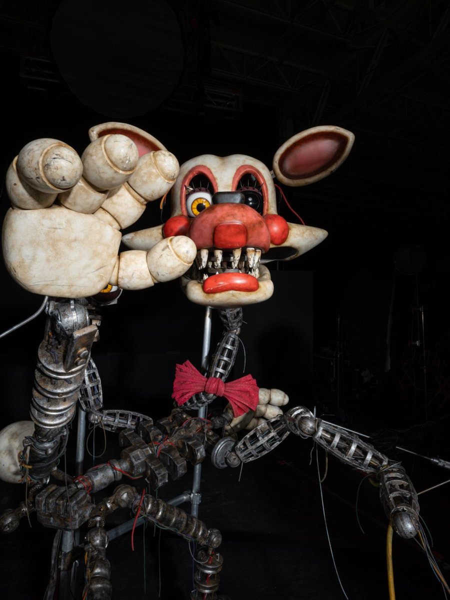 映画『#ファイブ・ナイツ・アット・フレディーズ2』舞台裏写真