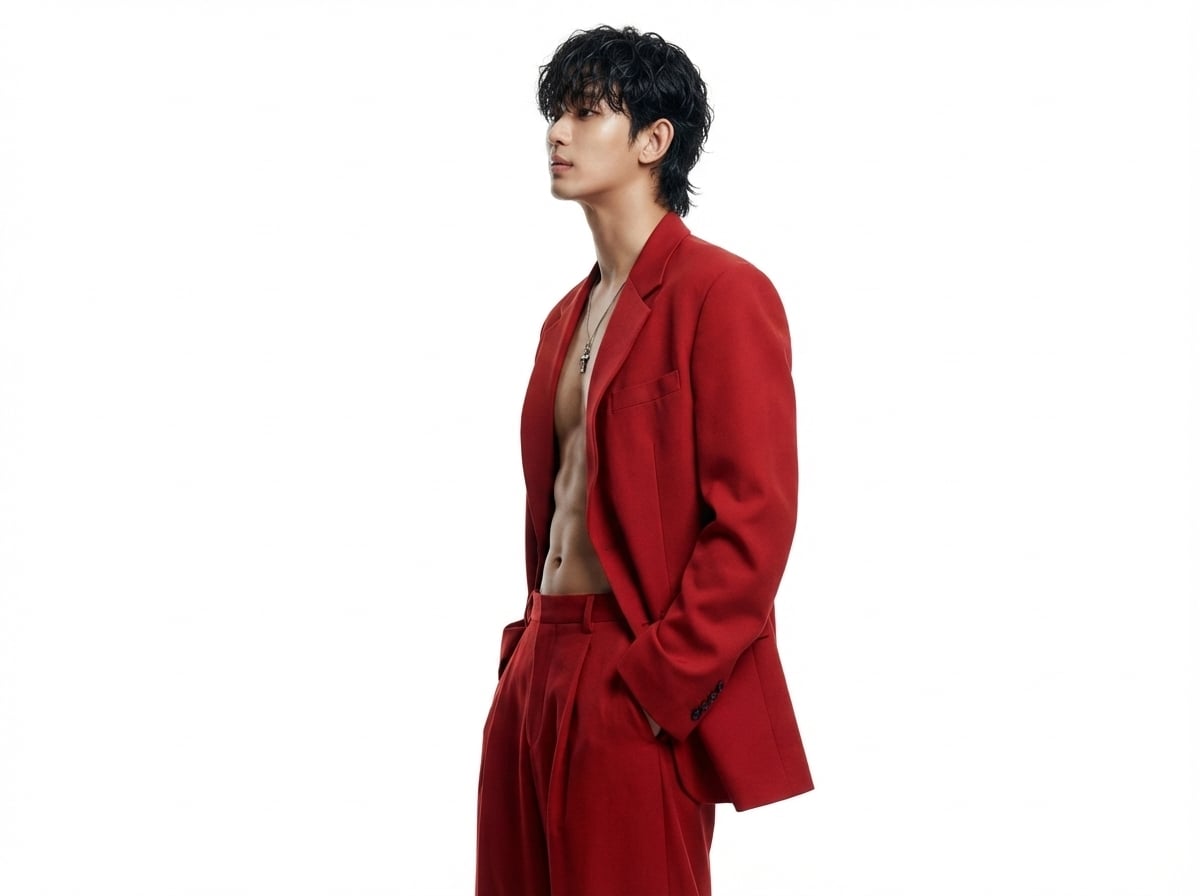 Kim595Soojung's tweet photo. Miss him so bad but my heart is so red like his clothes that keeps beat so hard whenever  I think of him❤‍🔥

#KimSooHyun 
#JusticeforKimSoohyun
#Comeback https://t.co/SzpL4wU6Ep