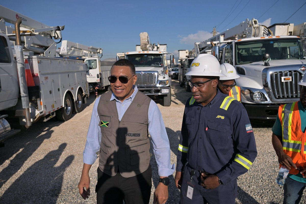 Andrew Holness tweet media