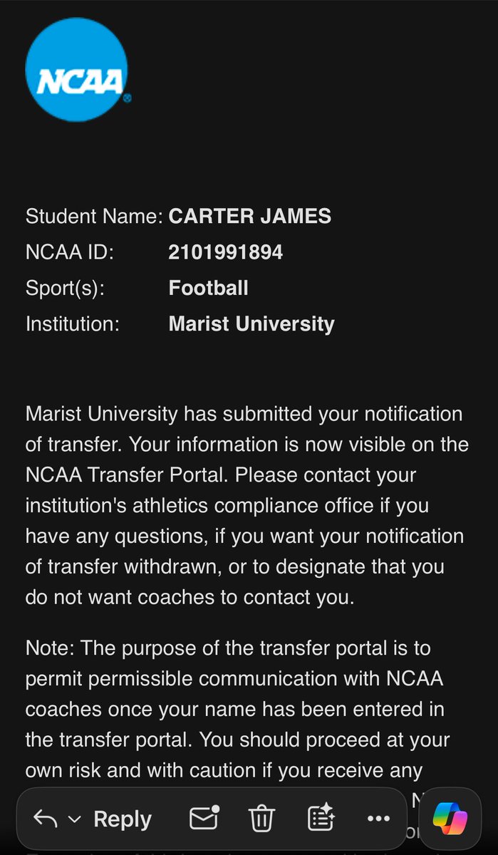 Carter James tweet media