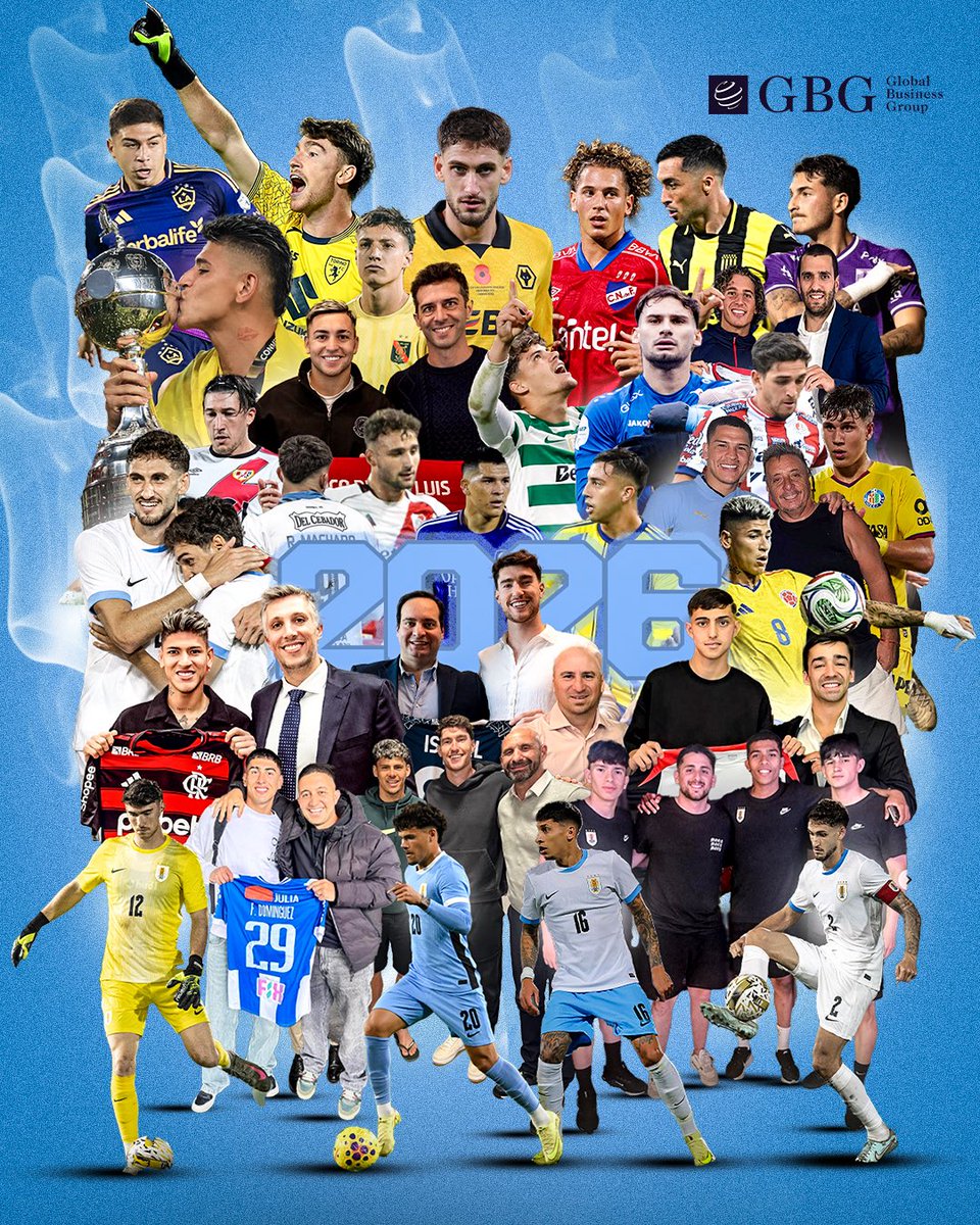 ¡Hola 2026! Una pequeña parte de lo que somos…

Una familia deportiva.

🙌🏻 <a href="/gbgfootball/">GBG Football</a> <a href="/futbolikeuy/">FútboLIKE</a> <a href="/gbg_global_/">Global Business Group</a>