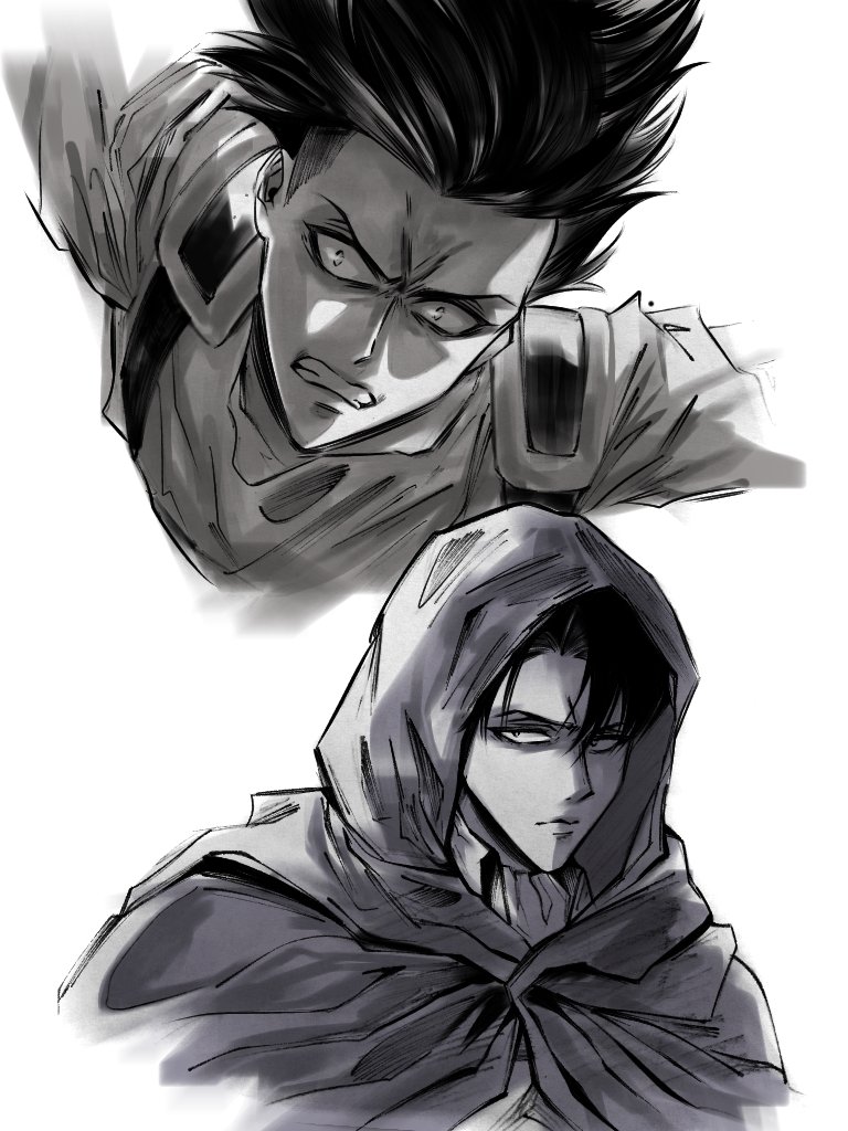 XHVXUI's tweet photo. More S3 redraws #LeviAckerman #進撃の巨人 https://t.co/zC3YIXe59c