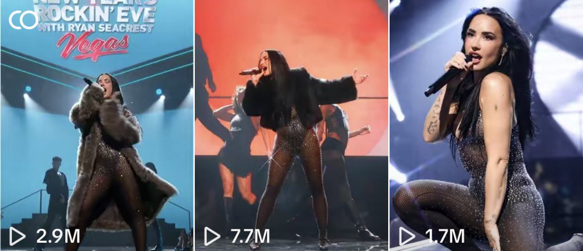 demifcknlovato's tweet image. it wasn’t New Year’s Eve, it was a Demi Lovato concert