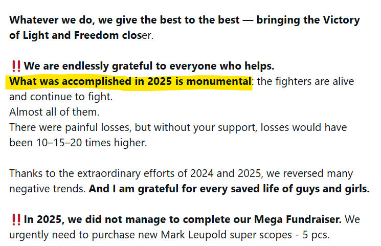 The main goal was and remains Saving Lives here.
There are numerous areas and parallel work that need to be done to ensure the continued development of sniper work in Ukraine. ⬇️⬇️⬇️