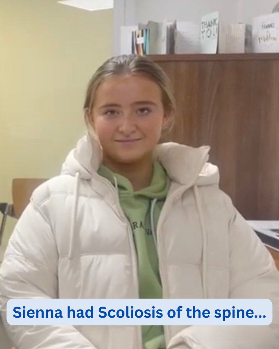 Sienna had Scoliosis and thought her gymnastics days were over, until she visited us here at London Spine Care that is. Hear the full story about her corrective surgery and how she is back doing gymnastics here> youtu.be/APiklDDK5UI