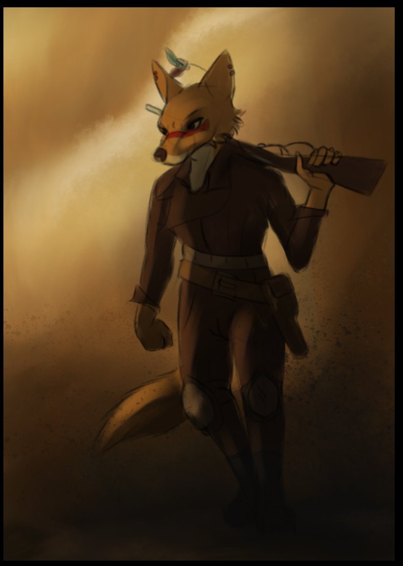 Finished this sketch, will probably fully render it later this month