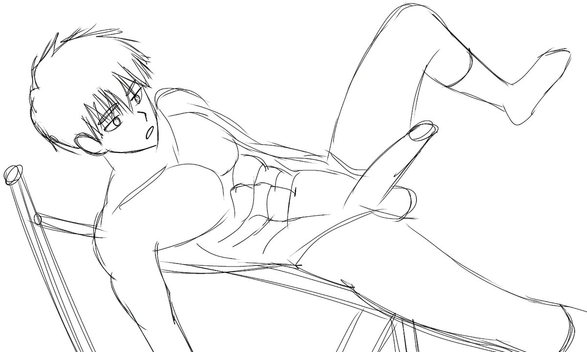 新年自己打好草稿了帥哥哈哈
預計是畫穿了白襪的腹肌帥哥
各位敬請期待
#圖畫分享