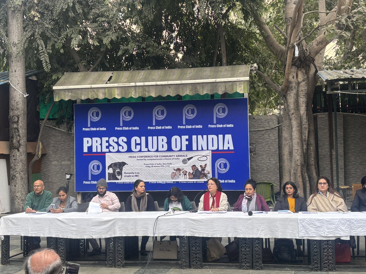 Delighted to attend a press meet on community animals (dogs). A critical evaluation of the SC judgment on #straydogs and ABC Rules by animal rights activists, doctors and Sr. Adv. Colin Gonsalves. Attempts to remove stray dogs going on for centuries have been a colossal failure.