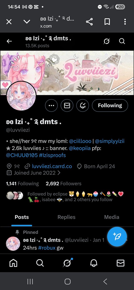 laracor33's tweet photo. @luvviiezi @kwbuzu Donee!! Gll guys!! 
user: dollvete https://t.co/4CW4HgQvjg