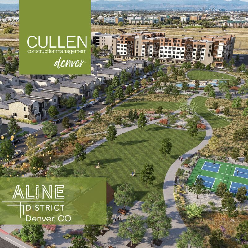 A meaningful way to start the year by building places that bring people home. Cullen Construction Management is proud to kick off another project w/ PaulsCorp within Denver’s new Aline District it will deliver 1,500+ for-rent homes across apartments, townhomes &amp; single family.