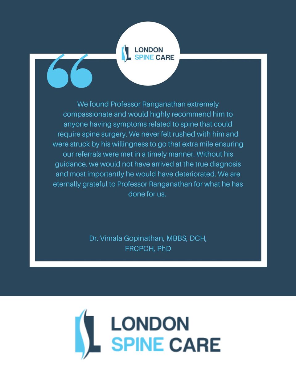 Helping people when they are in pain and ensuring they know they are in good hands is what we strive to do each and every day. We are always so humbled to receive lovely reviews from our patients. londonspinecare.co.uk
#londonspinecare #spinalcare #bekind #backpain